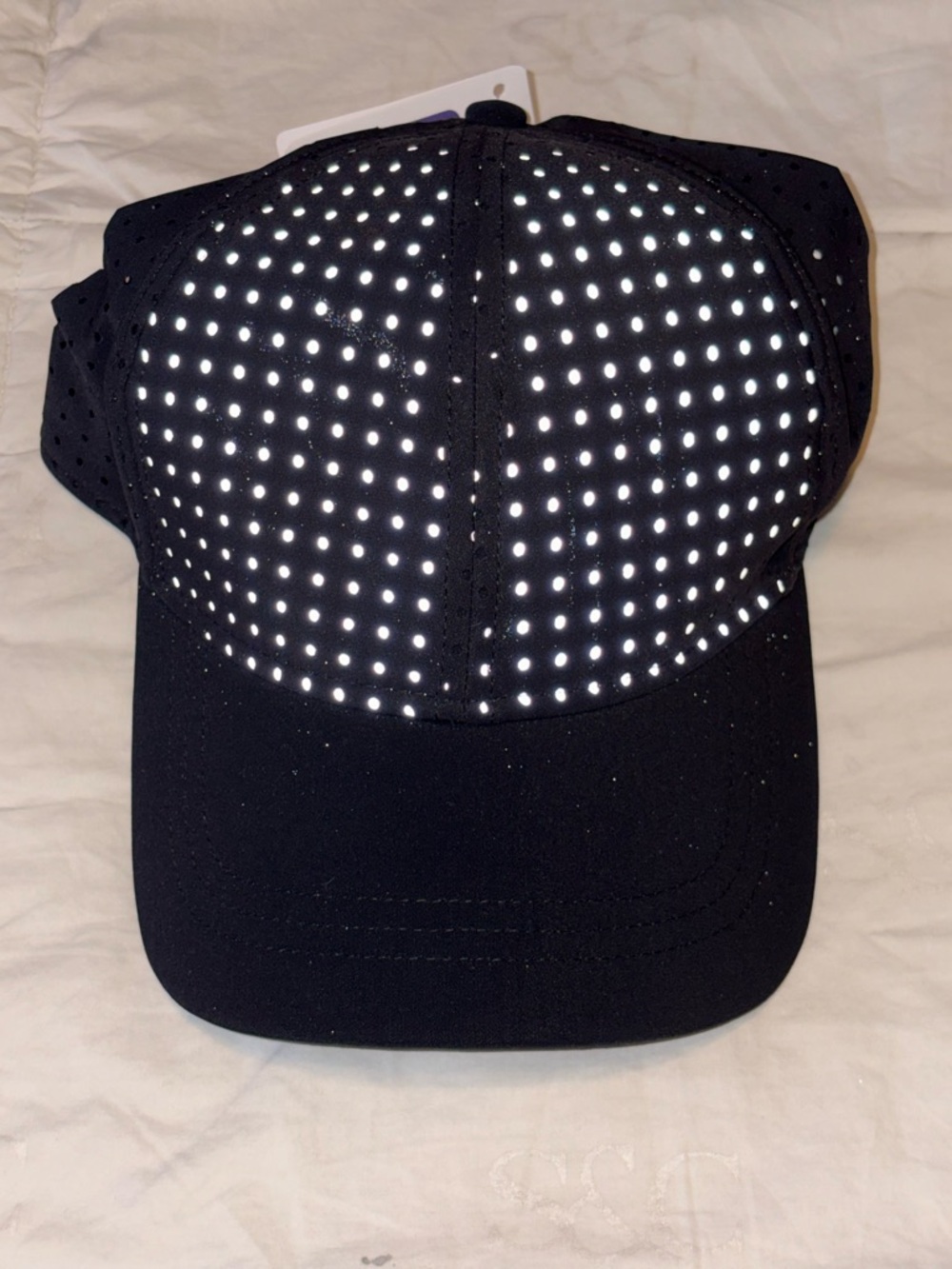lululemon athletica Black Baller Hat *Perforated reflective NWT